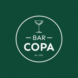 Copa Logo WIt op groen